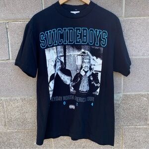 2024 Suicideboys G59 Grey Day North American Tour Merch T-Shirt Medium